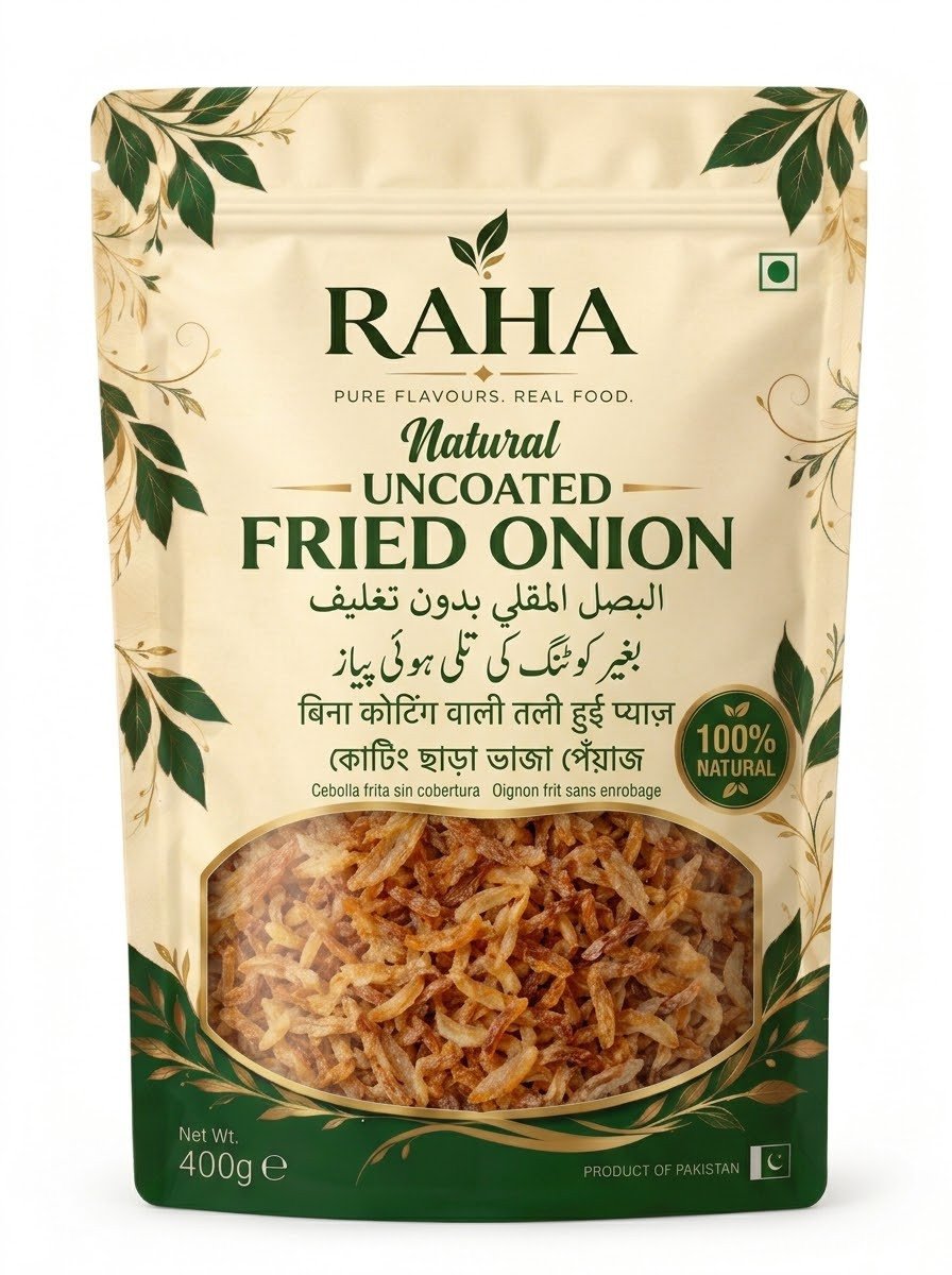Uncoated Fried Onion